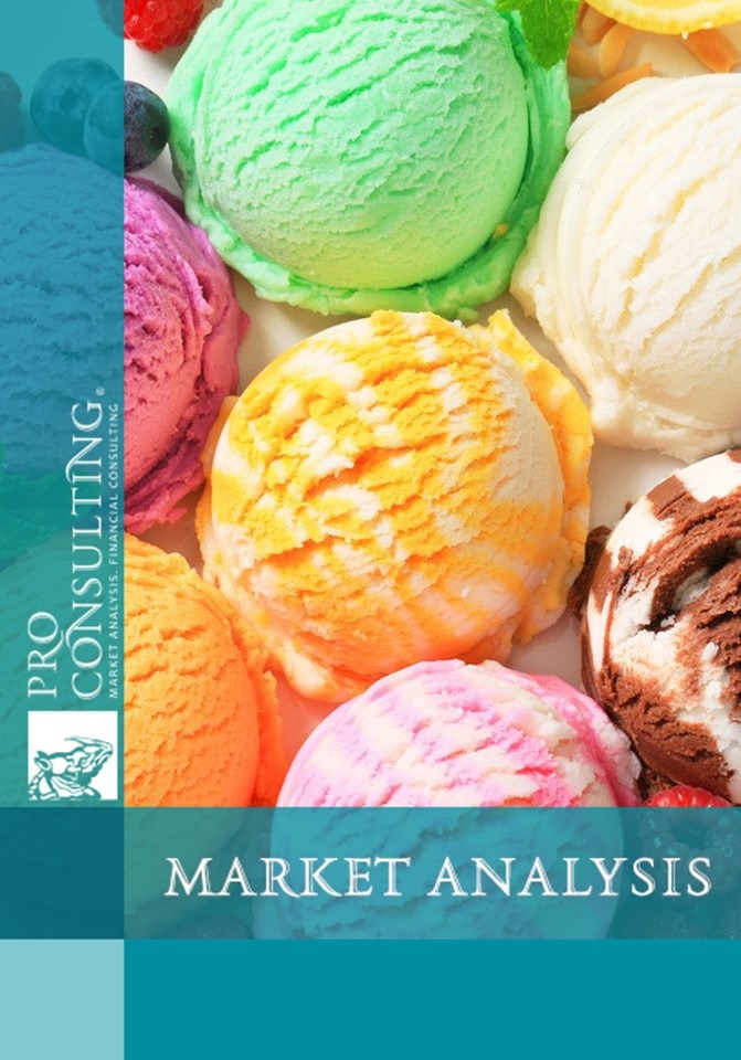 Market research report on ice cream of Ukraine. 2015